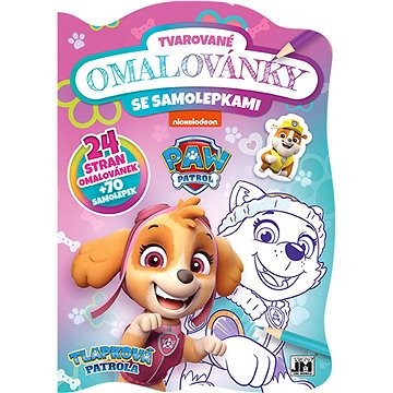 

Tvarované omalovánky Tlapková patrola