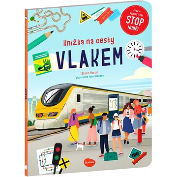 

Knížka na cesty VLAKEM: Stop nudě: kvízy, rébusy, hry