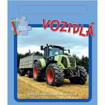 

Vozidlá: Knižka s omaľovánkami a skladačkami