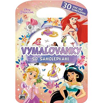 

Vymaľovanky so samolepkami Disnej Princezná