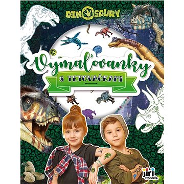 

Vymaľovanky s tetovačkami Dinosaury