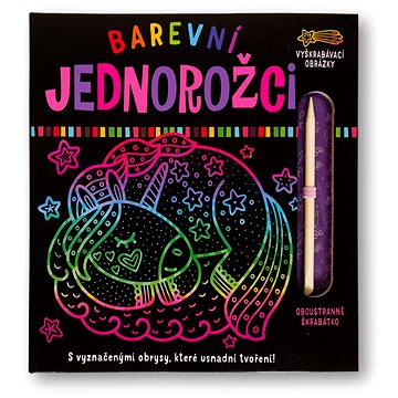 

Barevní jednorožci - Vyškrabávací obrázky