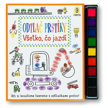 

Odtlač prstíky Všetko, čo jazdí: Uži si kreativne tvorenie s odtlačkami prstov!