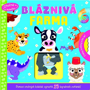 

Bláznivá farma: Pomocí otočných koleček vytvoříš 25 legračních zvířátek!