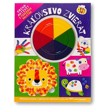 

Kráľovstvo zvierat: Kniha aktivít s farebnou paletou