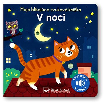 

Moja blikajúca zvuková knižka V noci