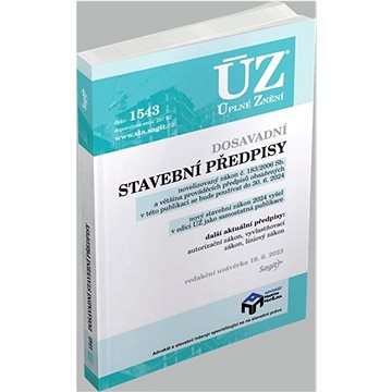 

ÚZ 1543 Stavební zákon