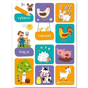 

Vybarvi, nakresli, hraj si 3+