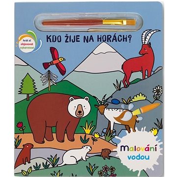 

Malování vodou Kdo žije na horách