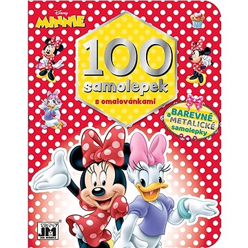 

100 samolepek s omalovánkami Minnie