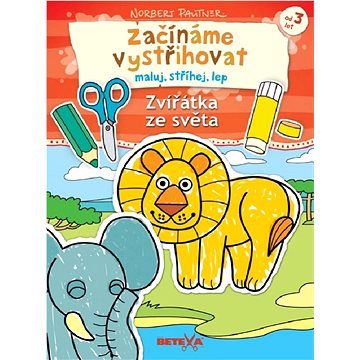

Začínáme vystřihovat Zvířátka ze světa