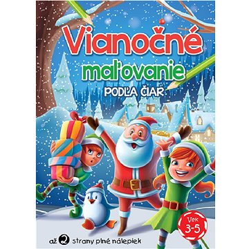 

Vianočné maľovanie podľa čiar