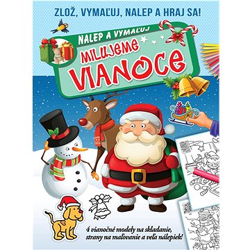

Milujeme Vianoce: Nalep a vymaľuj