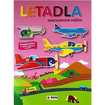 

Letadla Samolepková knížka: Samolepky k opakovanému použití