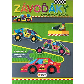

Závoďáky Samolepková knížka: Samolepky k opakovanému použití