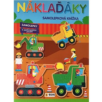 

Náklaďáky Samolepková knížka: Samolepky k opakovanému použití