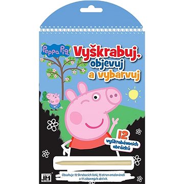 

Vyškrabuj, objevuj, vybarvuj Prasátko Peppa