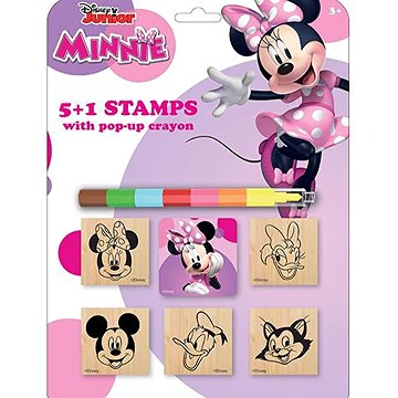 Razítka 5+1 s voskovkou Minnie