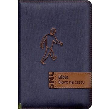 

Bible Slovo na cestu s poznámkami: modré džínové plátno