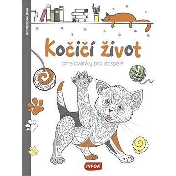 

Kočičí život Omalovánky pro dospělé