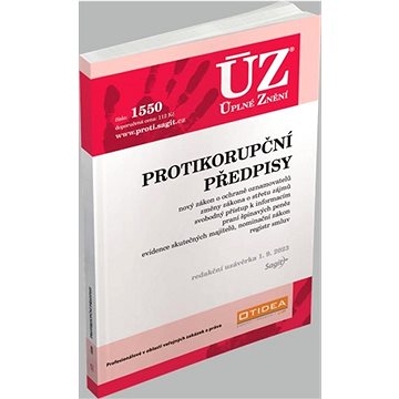 

ÚZ 1550 Protikorupční předpisy