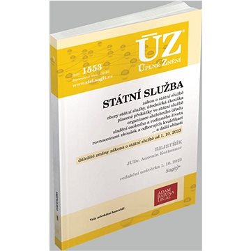 

ÚZ 1553 Státní služba