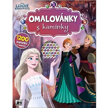 

Omalovánky s kamínky Ledové království
