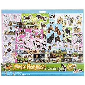 

Mega set samolepek Koně
