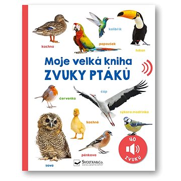 

Moje velká kniha Zvuky ptáků