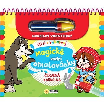

Magické vodní omalovánky Červená karkulka