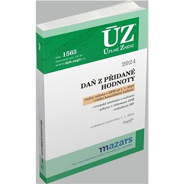 

ÚZ 1565 Daň z přidané hodnoty