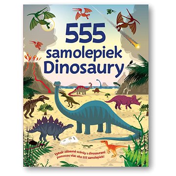 

555 samolepiek Dinosaury