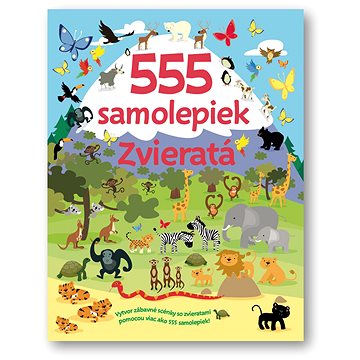 

555 samolepiek Zvieratá