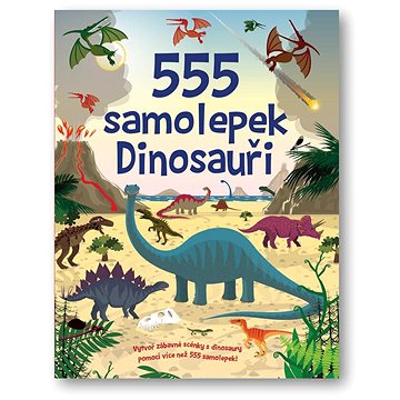 

555 samolepek Dinosauři