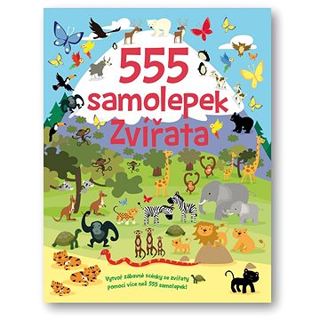 

555 samolepek Zvířata
