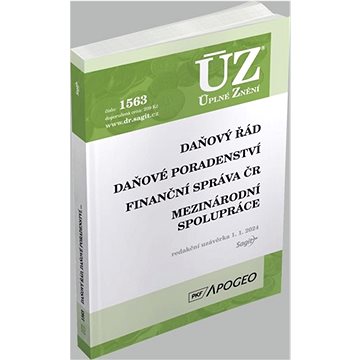 

ÚZ 1563 Daňový řád, Finanční správa, Daňové poradenství, Platby v hotovosti
