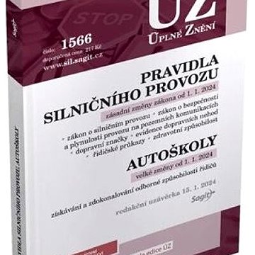 

ÚZ 1566 Pravidla silničního provozu