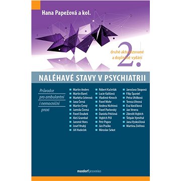 

Naléhavé stavy v psychiatrii
