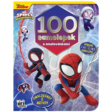 

100 samolepek s omalovánkami Spidey