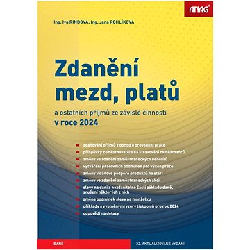 

Zdanění mezd, platů a ostatních příjmů ze závislé činnosti v roce 2024