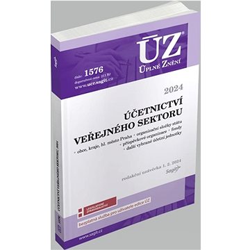 

ÚZ 1576 Účetnictví veřejného sektoru