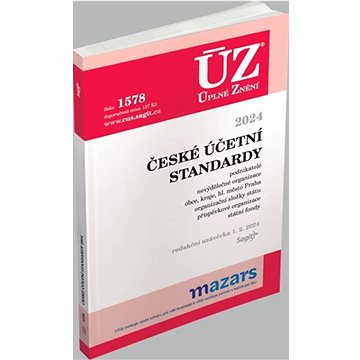 

ÚZ 1578 České účetní standardy