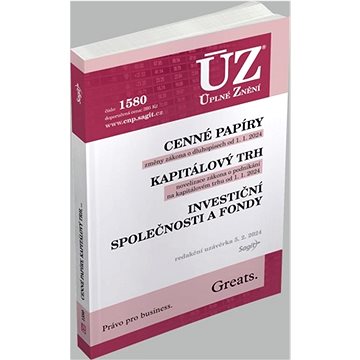 

ÚZ 1580 Cenné papíry
