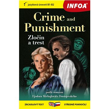 

Crime and Punishment/Zločin a trest: zrcadlový text středně pokročilí, jazyková úroveň B1-B2