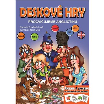 

Deskové hry Procvičujeme angličtinu: Bonus: 4 pexesa se základí slovní zásobou
