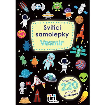 

Svítící samolepky Vesmír