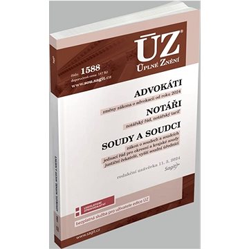 

ÚZ 1588 Soudy a soudci