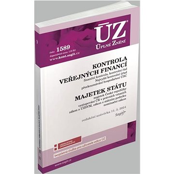 

ÚZ 1589 Kontrola veřejných financí