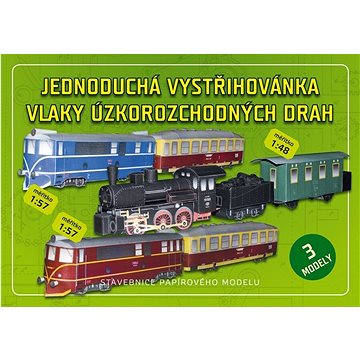 

Jednoduchá vystřihovánka vlaky úzkorozchodných drah