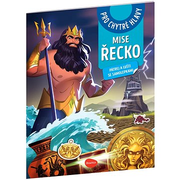

Mise Řecko: Pátrej a lušti se samolepkami